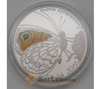 Монета Казахстан 200 тенге 2019 Бабочка Proof like без коробки арт. 30396