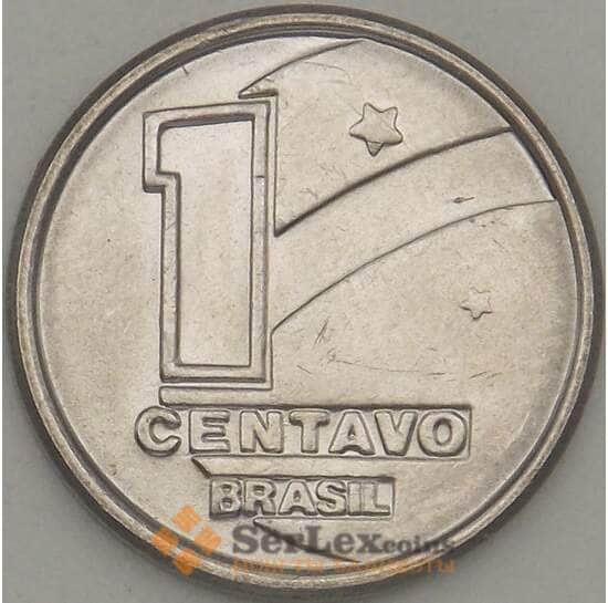 Бразилия 1 сентаво 1989 КМ611 UNC  арт. 18229