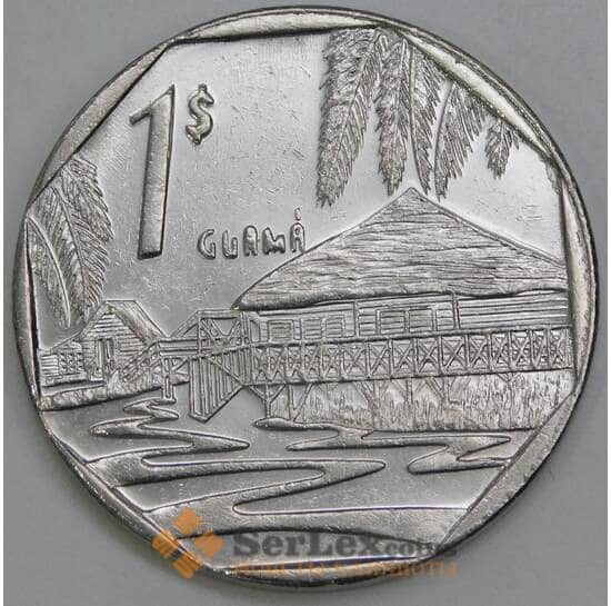 Куба 1 песо 1998 КМ579 XF арт. 56126