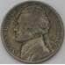 Монета США 5 центов 1943 P КМ192а F арт. 26110