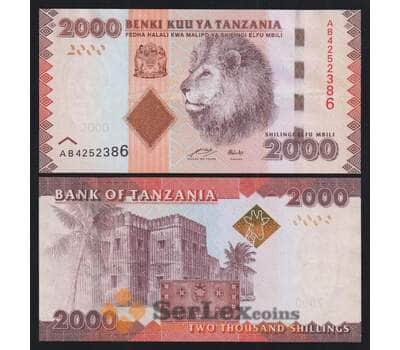Танзания 2000 шиллингов 2010 Р42а UNC арт. 52221
