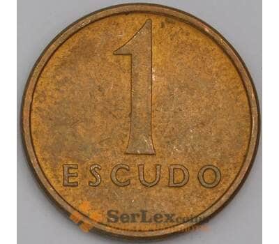 Португалия монета 1 эскудо 1983 КМ614 аUNC арт. 44581