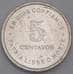 Никарагуа монета 5 сентаво 1987 КМ55 UNC арт. 44816