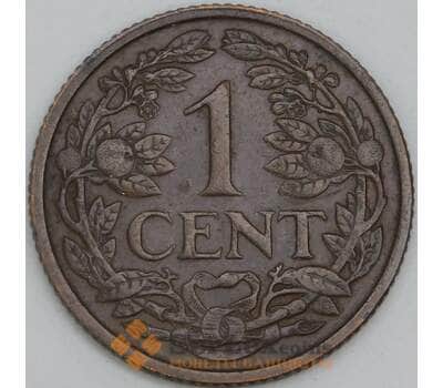 Нидерланды 1 цент 1940 КМ152 XF арт. 56334