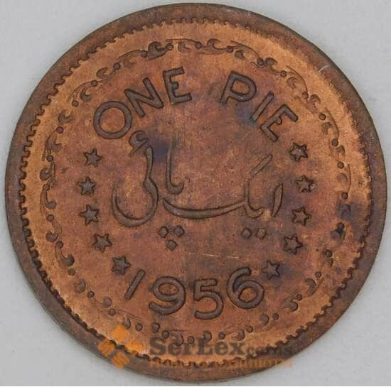 Пакистан 1 пайс 1956 КМ11 aUNC арт. 54553