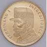 Румыния 50 бани 2019 UNC Фердинанд I арт. 17621