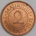 Маврикий 2 цента 1971 КМ32 UNC арт. 40868