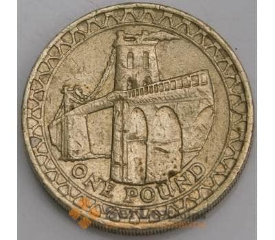 Монета Великобритания 1 фунт 2005 КМ1051 VF арт. 14050