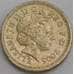 Монета Великобритания 1 фунт 2005 КМ1051 VF арт. 14050