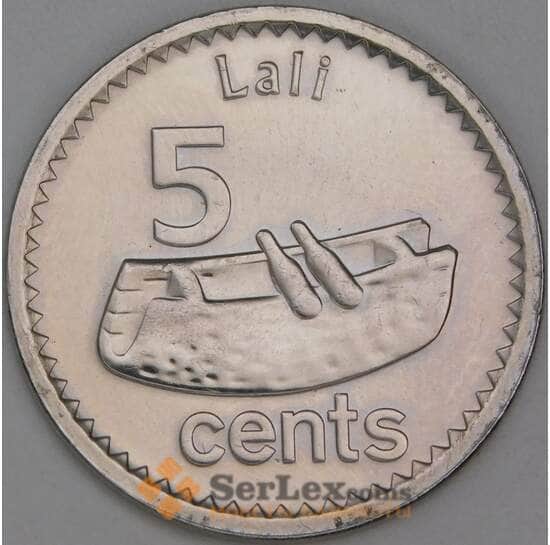 Фиджи 5 центов 2012 КМ332 UNC арт. 54817