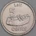 Фиджи 5 центов 2012 КМ332 UNC арт. 54817