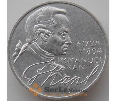 Монета Германия 5 марок 1974 D КМ139 BUNC Имманул Кант арт. 11642