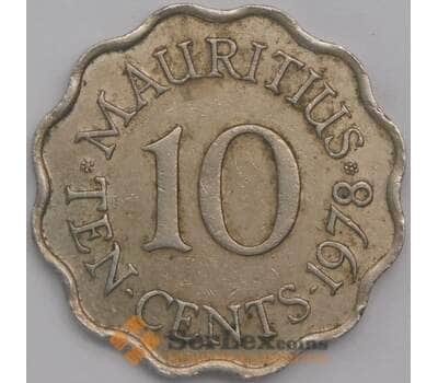 Маврикий 10 центов 1978 КМ33 VF арт. 40896