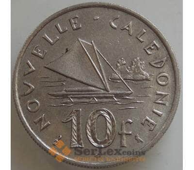 Монета Новая Каледония 10 франков 1967 КМ5 XF Корабль арт. 14519