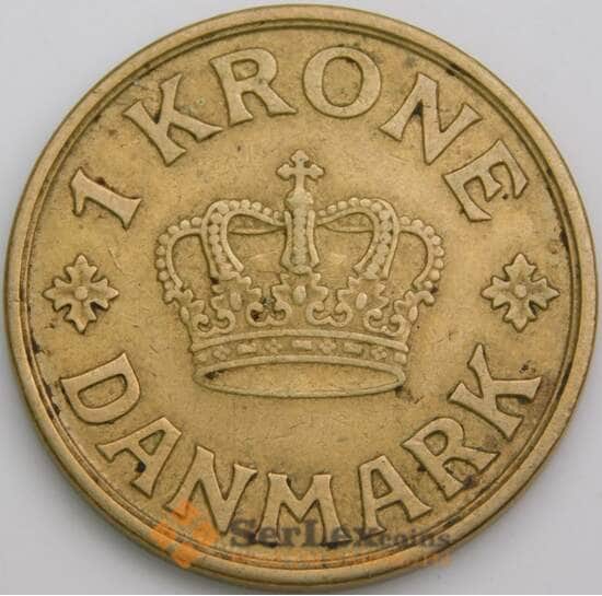 Дания 1 крона 1940 КМ824 VF арт. 49544