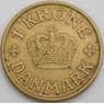 Дания 1 крона 1940 КМ824 VF арт. 49544