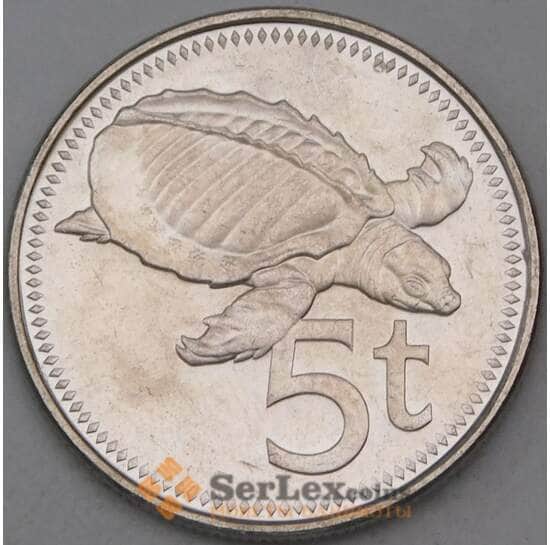 Папуа-Новая Гвинея 5 тойя 2009 КМ3а UNC арт. 29056