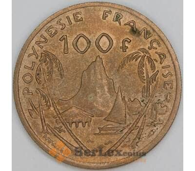 Французская Полинезия 100 франков 1987 КМ14 XF арт. 54853