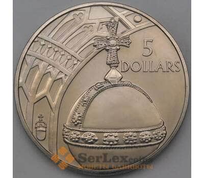 Монета Соломоновы острова 5 долларов 2002 КМ113 Держава арт. 26726