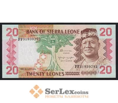 Сьерра-Леоне 20 леоне 1984 Р14b UNC  арт. 52146