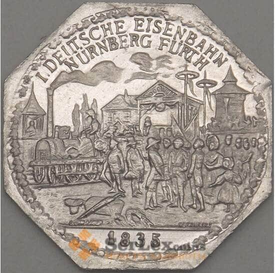 Германия Нюрнберг 20 пфеннигов 1921 Proof FURTH (j05.19) арт. 19956