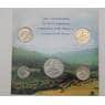 Таиланд Набор 1 ,2 ,5 ,10 ,20 бат (5 шт) 1996 UNC 50 лет Правления Рамы IX арт. 23947