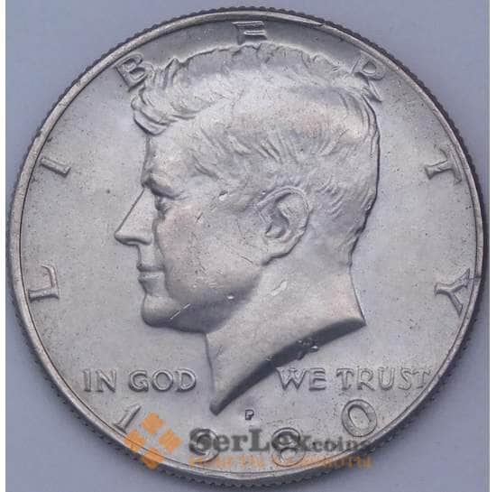 США 1/2 доллара 1980 P КМА202b aUNC арт. 23875