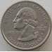 Монета США 25 центов 1999 D XF Коннектикут арт. 11554