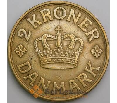 Монета Дания 2 кроны 1939 КМ825 VF арт. 11826