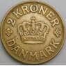 Дания монета 2 кроны 1939 КМ825 VF арт. 11826