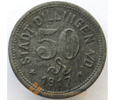 Германия Нотгельд 50 пфеннигов 1917 Цинк Диллинген (J05.19) арт. 16009