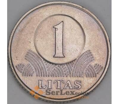 Литва 1 лит 1999 КМ111 aUNC арт. 53347