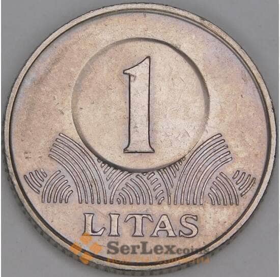 Литва 1 лит 1999 КМ111 aUNC арт. 53347
