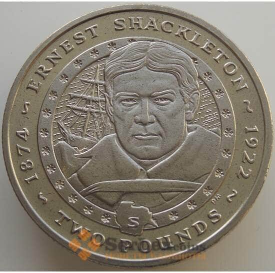 Южная Джорджия и Южные Сэндвичевы острова 2 фунта 2007 BU (АГМ) арт. 9197 Южная Джорджия и Южные Сэндвичевы острова 2 фунта 2007 BU (АГМ) арт. 9197