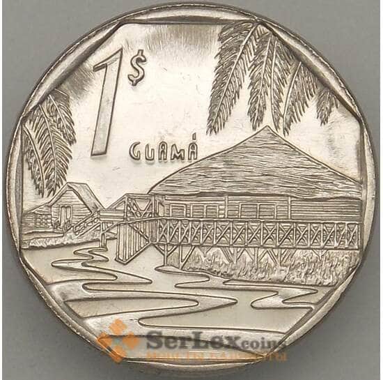 Куба 1 песо 1998 КМ579 UNC (J05.19) арт. 18138