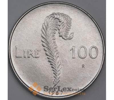Сан-Марино 100 лир 1987 КМ207 UNC 15 лет возобновлению чеканке монет арт. 41557