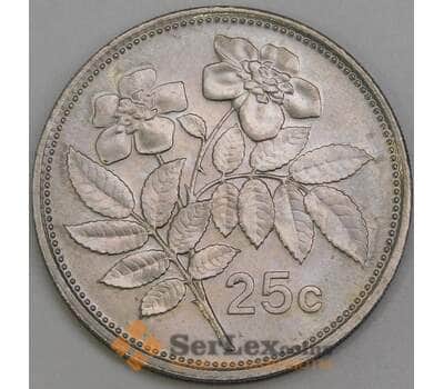 Мальта 25 центов 1991 КМ97 aUNC арт. 56016