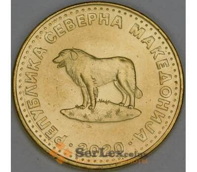 Македония 1 денар 2020 КМ2 UNC арт. 53415