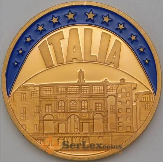 Европа ИТалия жетон Экю 1998 BU арт. 26349
