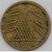 Германия монета 5 пфеннигов 1924 J КМ32 VF арт. 47706