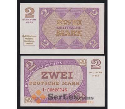 Германия ФРГ 2 марки ND 1967 Р29 UNC арт. 54020