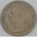 Бельгийское Конго 1 франк 1925 КМ20 F DES BELGES арт. 55315