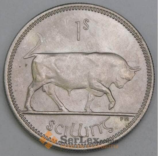 Ирландия 1 шиллинг 1963 КМ14а UNC арт. 56067 Ирландия 1 шиллинг 1963 КМ14а UNC арт. 56067
