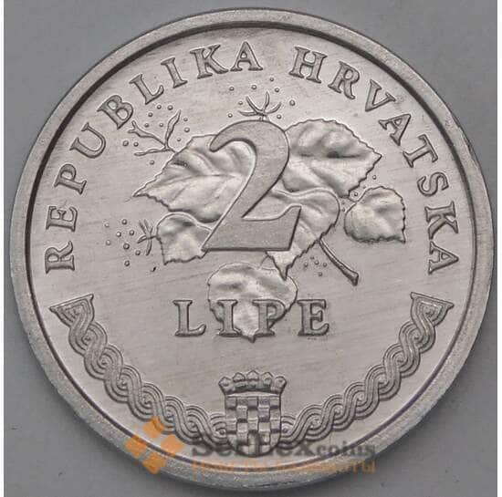 Хорватия 2 липа 1999 КМ4 UNC арт. 26840