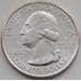 Монета США 25 центов 2018 UNC 45 парк Остров Блок D арт. 13080