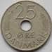 Монета Дания 25 эре 1973 КМ861 (J05.19) арт. 17086