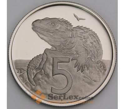 Новая Зеландия 5 центов 1973 КМ34 Proof арт. 46610