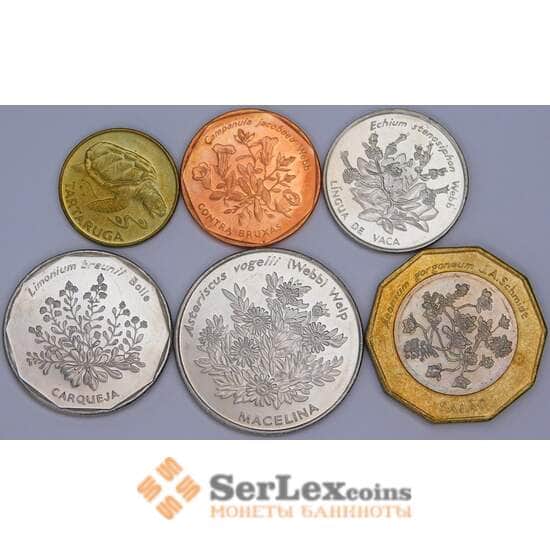 Кабо-Верде набор монет 1, 5, 10, 20, 50, и 100 эскудо (6 шт.) 1994 UNC арт. 57142
