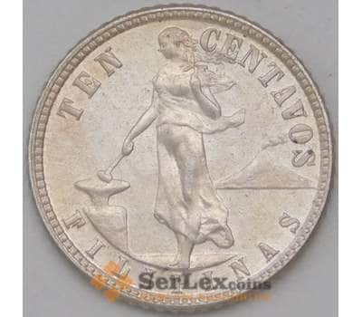 Монета Филиппины 10 сентаво 1945 КМ181 aUNC арт. 22850