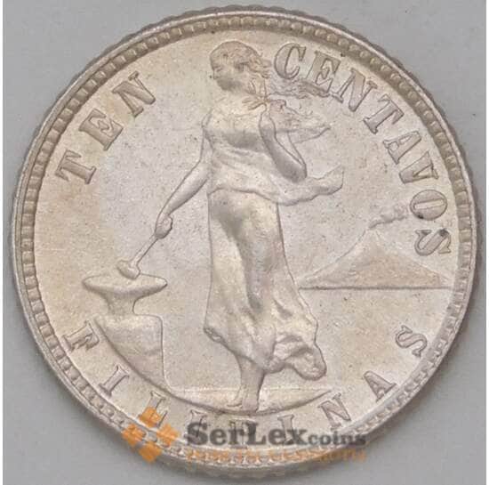Филиппины 10 сентаво 1945 КМ181 aUNC арт. 22850